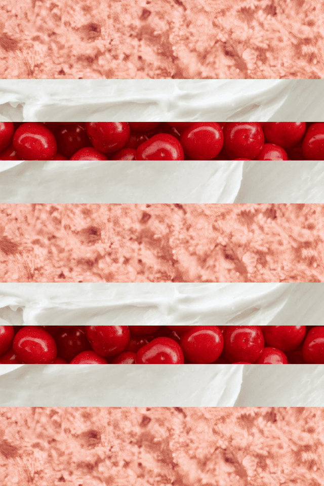 Вишневий бісквіт, вишня, крем-чіз